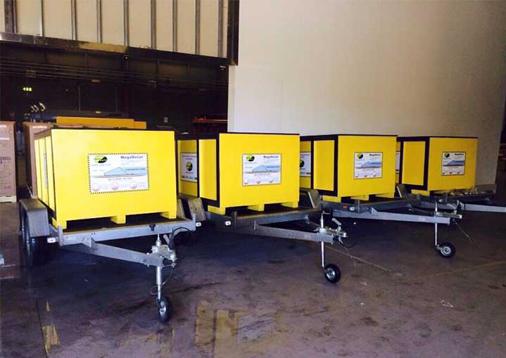 Hochwasserschutz lange Straße